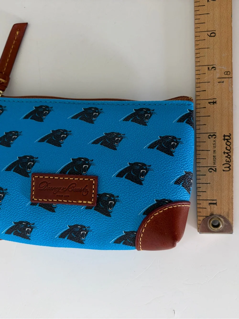 Dooney & Bourke Carolina Panthers NFL Accessories Cosmetic Bag